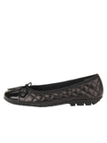 Cozy Quilted Leather Ballet Flat