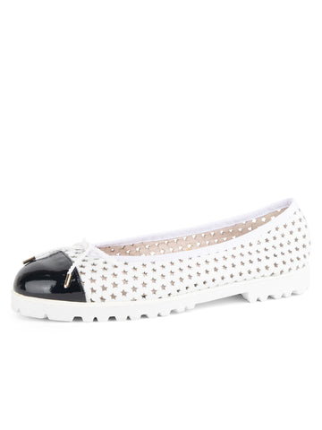 Brandy Perforated Lug Sole Ballet