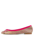 Luxe Geometric Ballet Flat