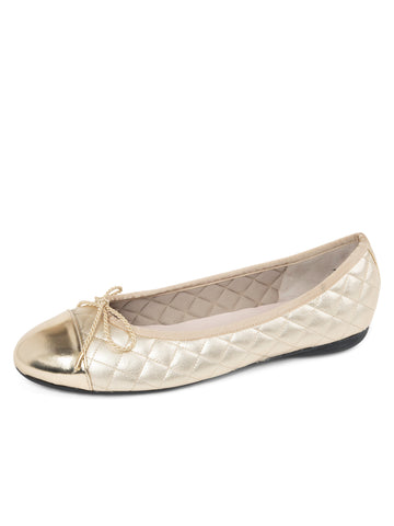 Best Quilted Leather Ballet Flat