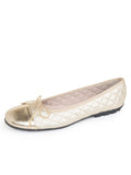 Cozy Quilted Leather Ballet Flat