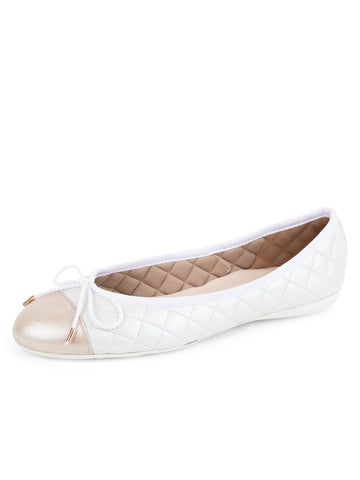 Best Quilted Leather Ballet Flat