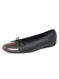 Cozy Quilted Leather Ballet Flat