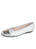 Cozy Quilted Leather Ballet Flat