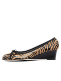 Noble Zebra Print Wedge